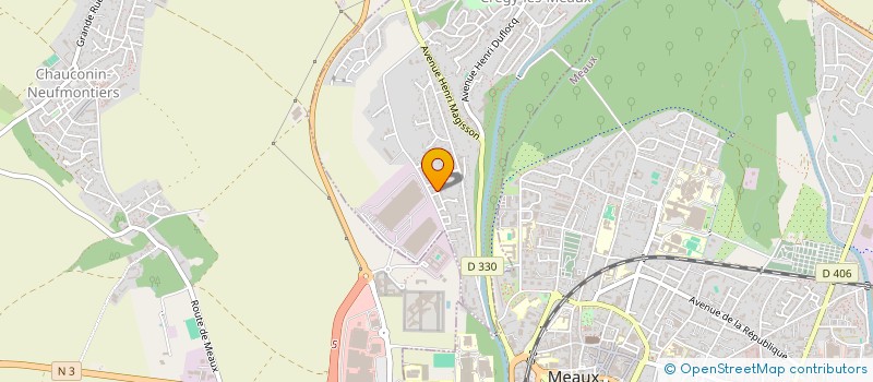 localisation de l'entreprise SCI JEULAND DAMIEN  CREGY-LES-MEAUX