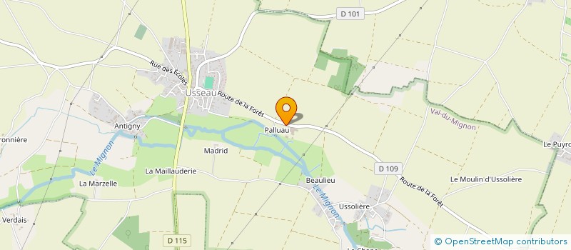 localisation de l'entreprise SCI JEVENO  VAL-DU-MIGNON