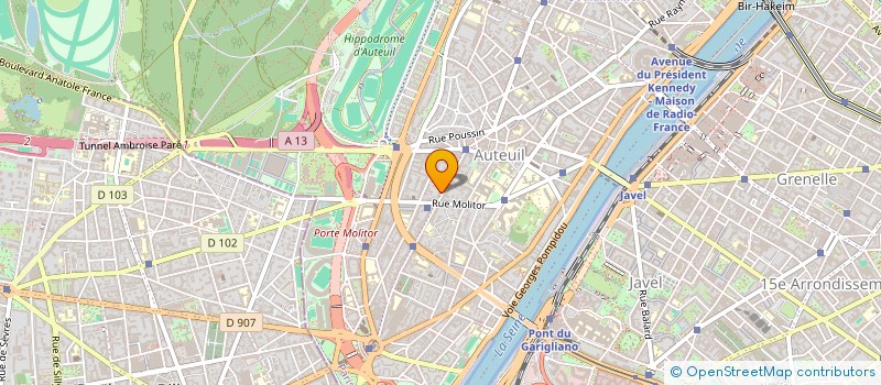 localisation de l'entreprise SCI JEWEL  PARIS