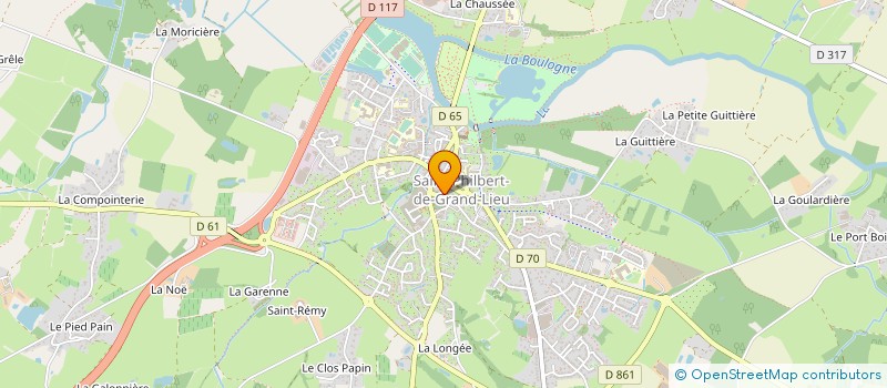 localisation de l'entreprise SCI JEYJAC  SAINT-PHILBERT-DE-GRAND-LIEU