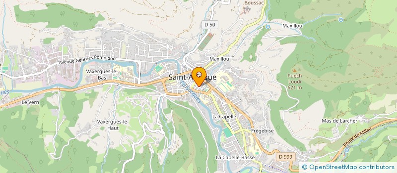 localisation de l'entreprise SCI JEZ  SAINT-AFFRIQUE