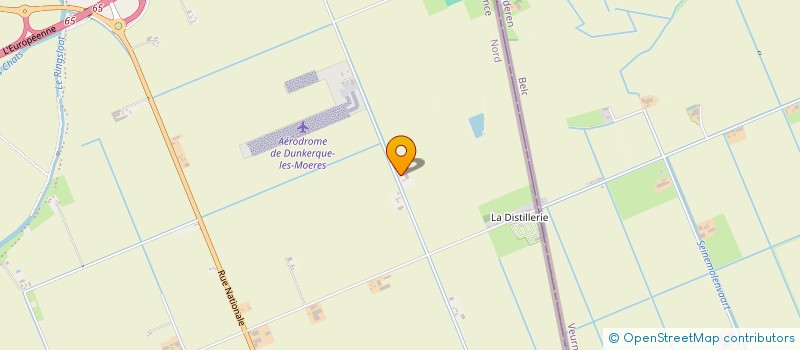 localisation de l'entreprise SCI JEZABEL  GHYVELDE