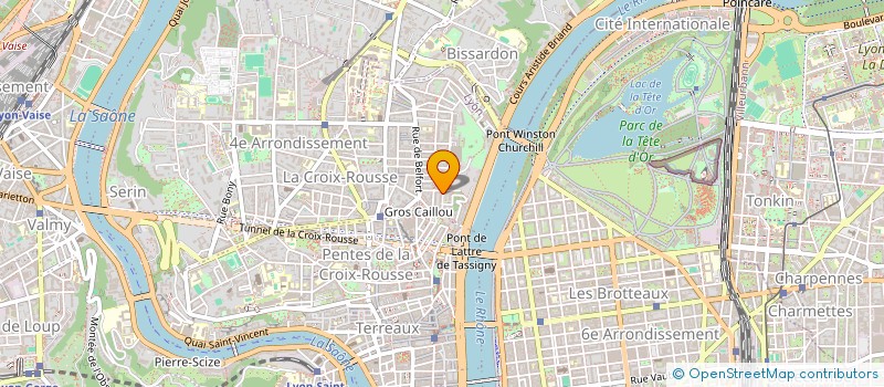 localisation de l'entreprise SCI JEZEGOU KARON  LYON