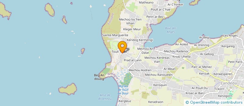 localisation de l'entreprise SCI JEZEQUEL  LANDEDA