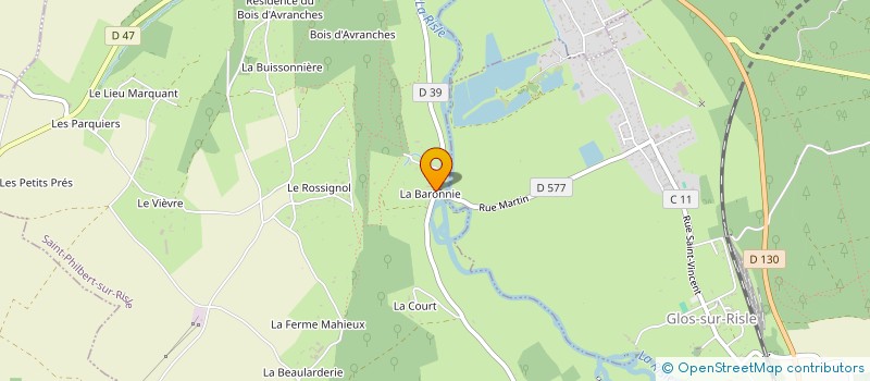 localisation de l'entreprise SCI JF 3A  SAINT-PHILBERT-SUR-RISLE