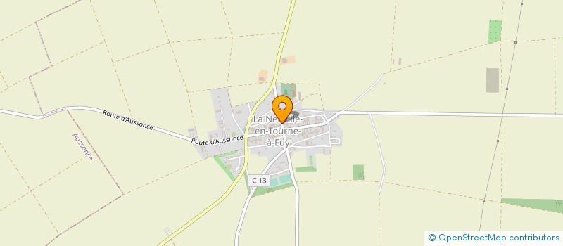 localisation de l'entreprise SCI JF BOURIN  LA NEUVILLE-EN-TOURNE-A-FUY