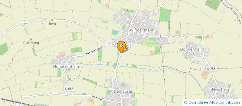 localisation de l'entreprise SCI JF-IMMO  WINGERSHEIM LES QUATRE BANS