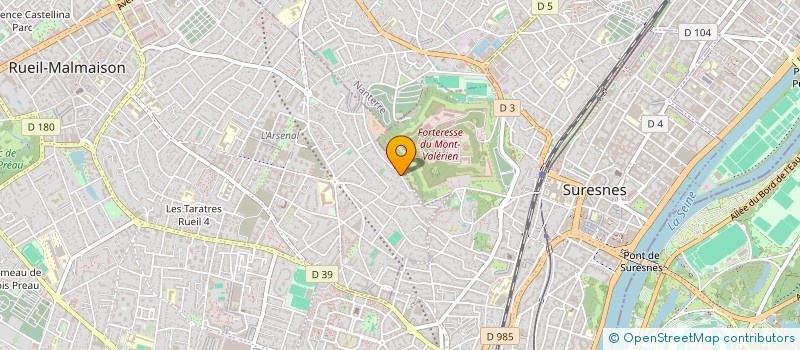 localisation de l'entreprise SCI JF4 à RUEIL-MALMAISON