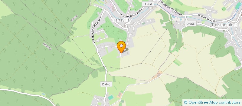 localisation de l'entreprise SCI JFA  WALSCHEID