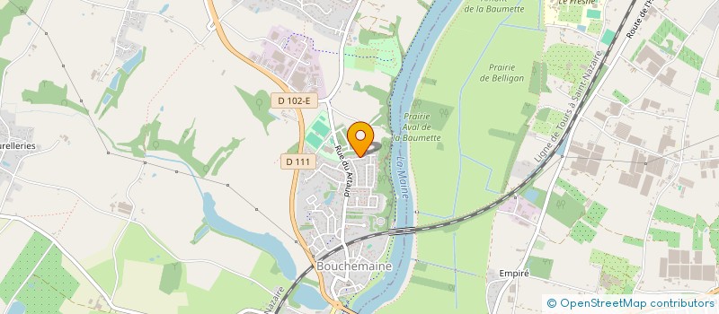 localisation de l'entreprise SCI JFBCV  BOUCHEMAINE