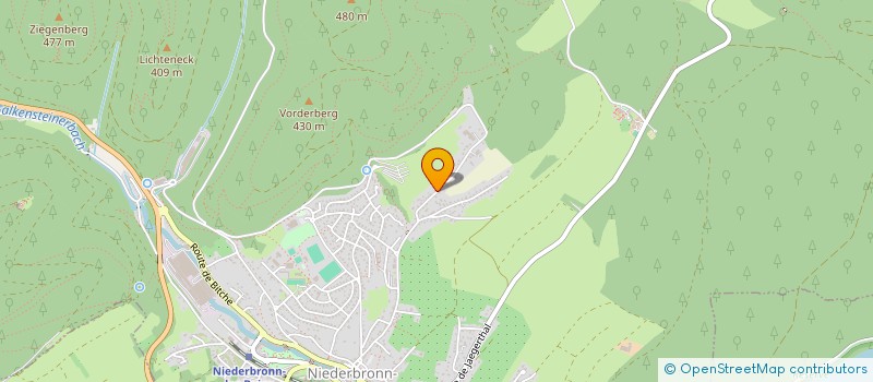 localisation de l'entreprise SCI JFC  NIEDERBRONN-LES-BAINS