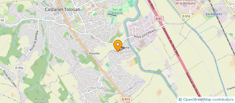 localisation de l'entreprise SCI JFC à CASTANET-TOLOSAN