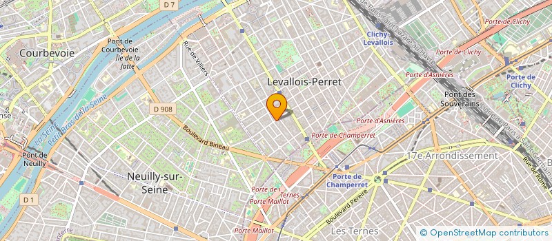localisation de l'entreprise SCI JFC18 à LEVALLOIS-PERRET