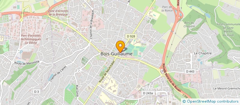 localisation de l'entreprise SCI JFE à BOIS-GUILLAUME