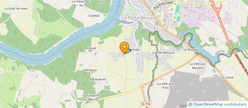 localisation de l'entreprise SCI JFFD  PEAULE