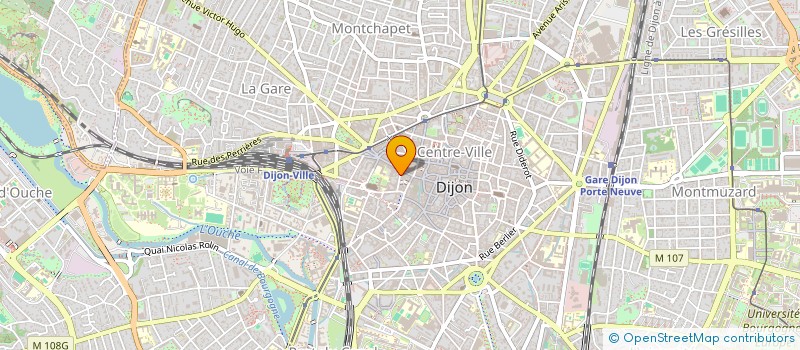 localisation de l'entreprise SCI JFGP à DIJON