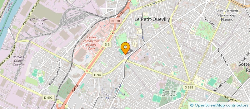 localisation de l'entreprise SCI JFGR  LE PETIT-QUEVILLY