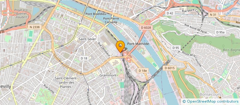 localisation de l'entreprise SCI JFJ à ROUEN