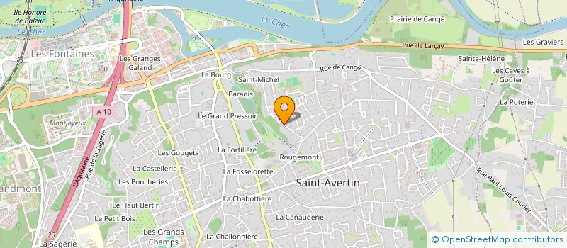 localisation de l'entreprise SCI JFK  SAINT-AVERTIN