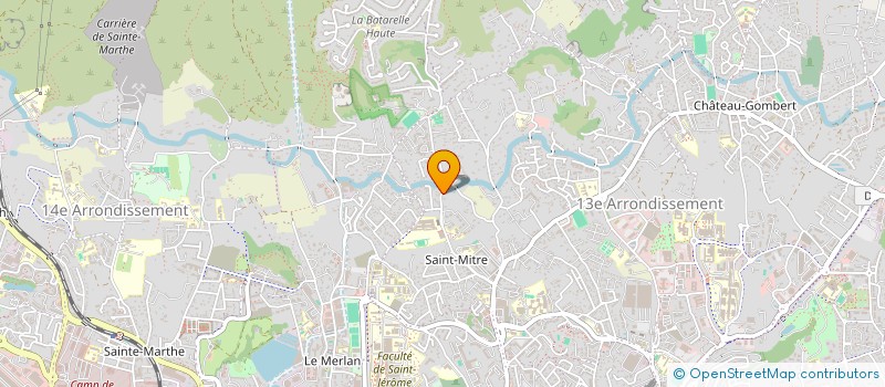 localisation de l'entreprise SCI JFKA à MARSEILLE 13EME