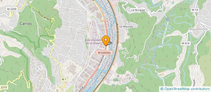 localisation de l'entreprise SCI JFL à CARROS