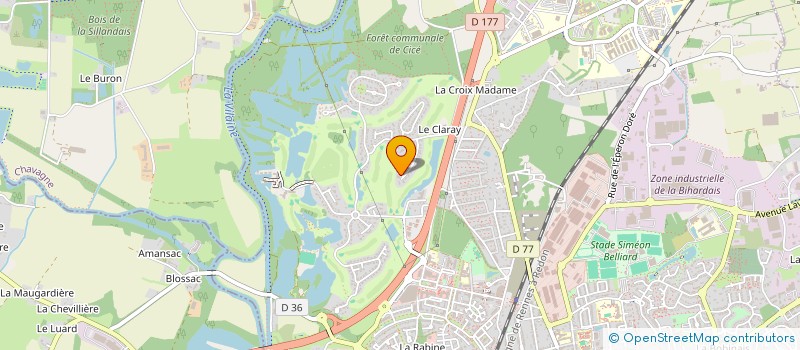 localisation de l'entreprise SCI JFL  BRUZ