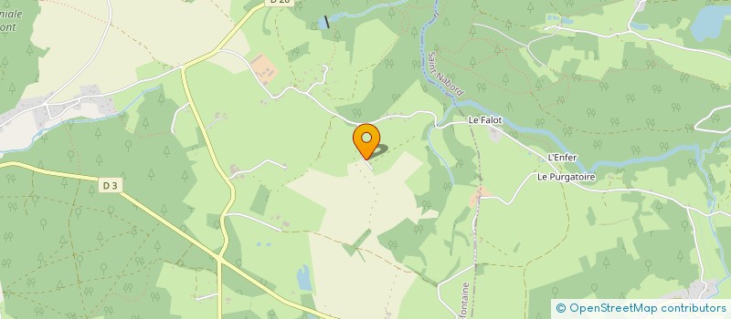 localisation de l'entreprise SCI JFL  BELLEFONTAINE