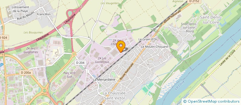 localisation de l'entreprise SCI JFL COLMAR  LA CHAUSSEE-SAINT-VICTOR