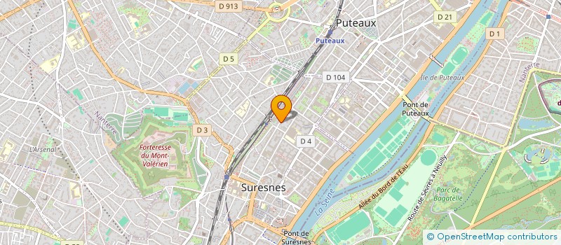 localisation de l'entreprise SCI JFM à SURESNES