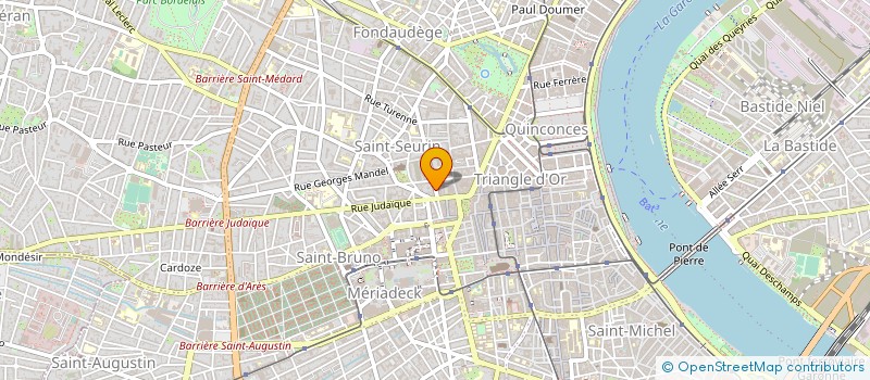 localisation de l'entreprise SCI JFM  BORDEAUX