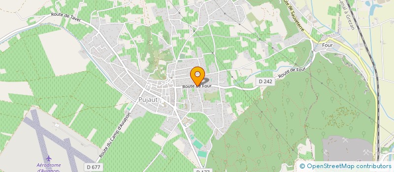 localisation de l'entreprise SCI JFP  PUJAUT