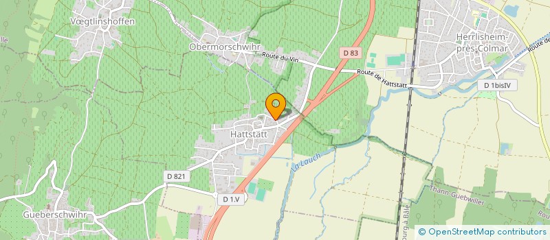 localisation de l'entreprise SCI JFP  HATTSTATT