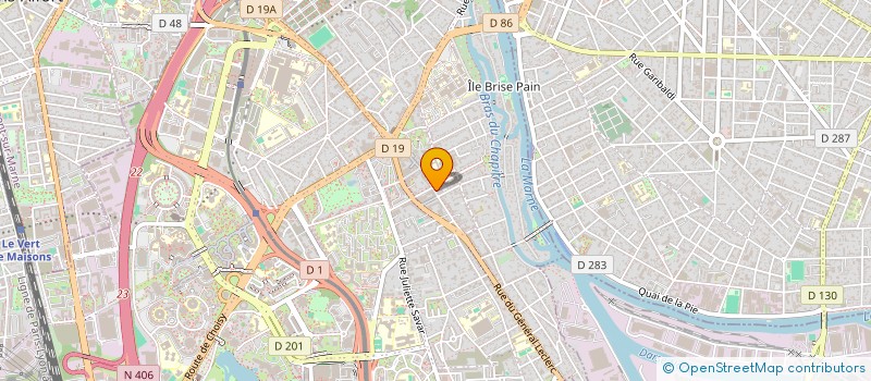 localisation de l'entreprise SCI JFR à CRETEIL