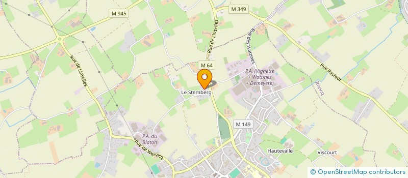 localisation de l'entreprise SCI JFS  LINSELLES