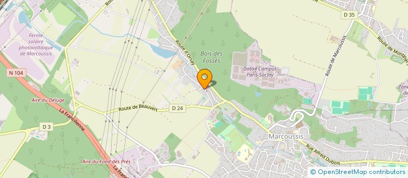 localisation de l'entreprise SCI JFSJS 5TER  MARCOUSSIS