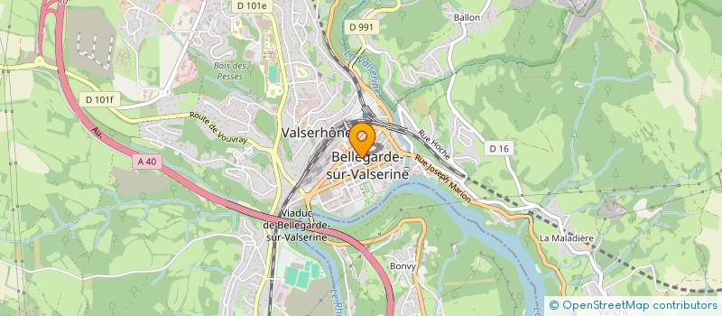 localisation de l'entreprise SCI JFSR à VALSERHONE