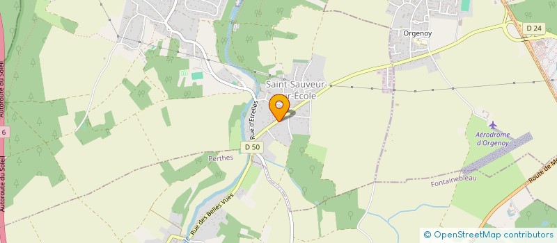 localisation de l'entreprise SCI JFTOP  SAINT-SAUVEUR-SUR-ECOLE