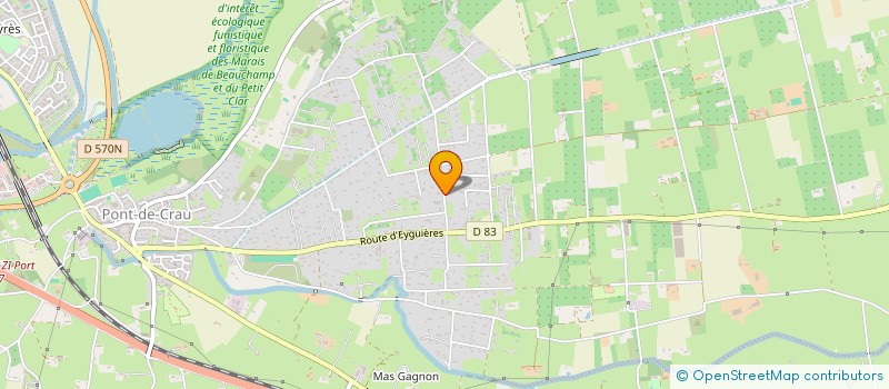 localisation de l'entreprise SCI JFV IMMOBILIERE à ARLES