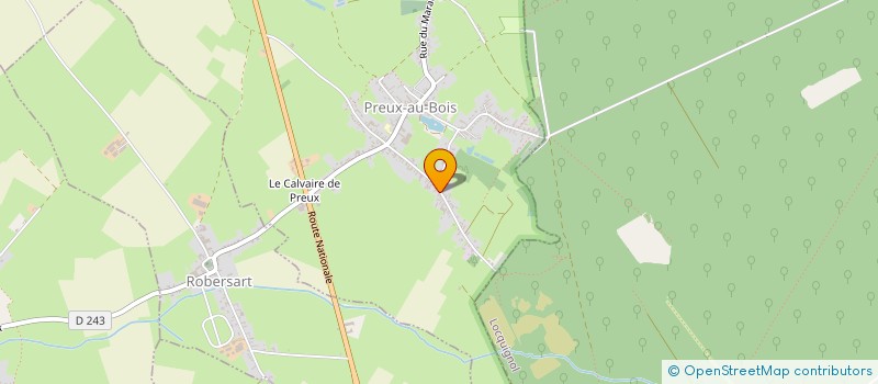 localisation de l'entreprise SCI JFW  PREUX-AU-BOIS