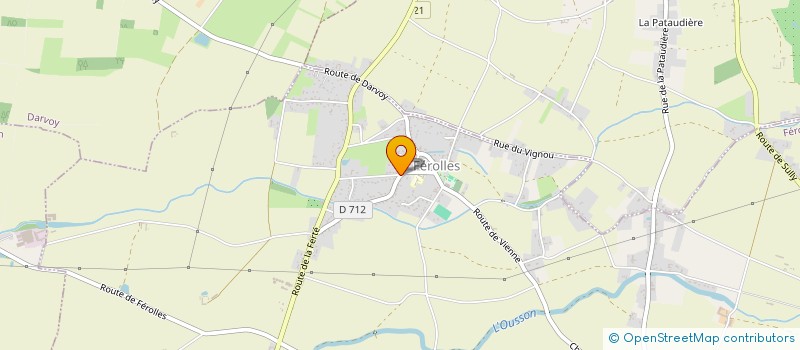 localisation de l'entreprise SCI JFX COULAUD CROCE à FEROLLES