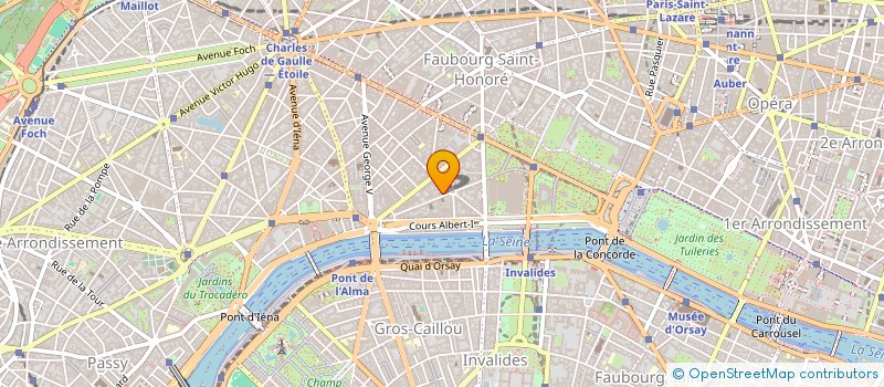 localisation de l'entreprise SCI JG18  PARIS