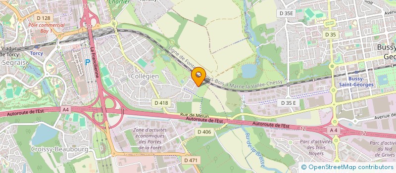 localisation de l'entreprise SCI JGF  PIERRELATTE