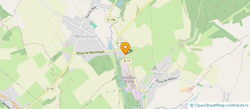 localisation de l'entreprise SCI JGMH  PURE