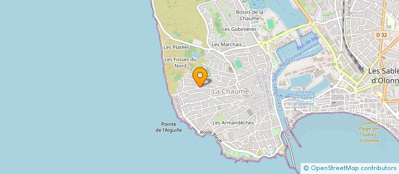 localisation de l'entreprise SCI JHD à LES SABLES D'OLONNE