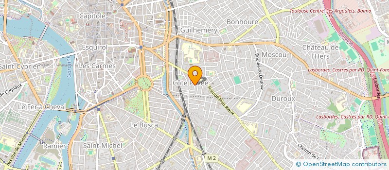 localisation de l'entreprise SCI JHJI à TOULOUSE