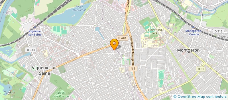 localisation de l'entreprise SCI JHP à VIGNEUX-SUR-SEINE
