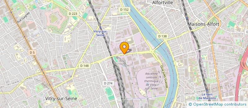 localisation de l'entreprise SCI JIA PENG  STAINS