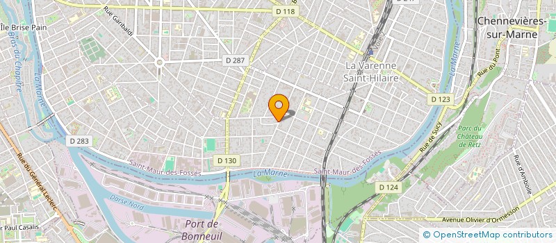 localisation de l'entreprise SCI JIANG MENDEZ à SAINT-MAUR-DES-FOSSES