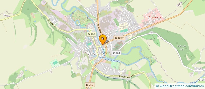 localisation de l'entreprise SCI JIANNA  GUISE