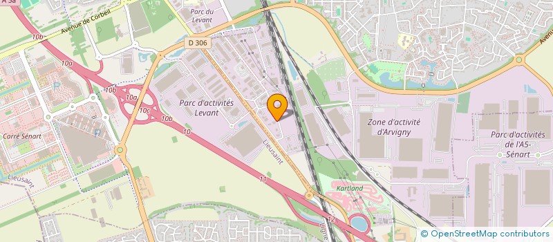 localisation de l'entreprise SCI JIBAST à MOISSY-CRAMAYEL